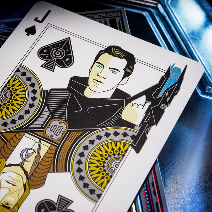 Star Trek premium speelkaarten Dark Edition (zwart)