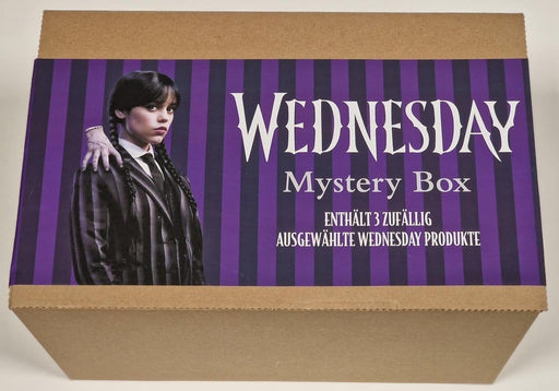 Caja de regalo de Wednesday (botella, cuaderno y fiambrera)