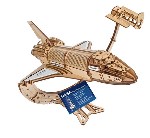 NASA Space Shuttle Discovery 3D houten bouwpakket