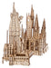 Harry Potter Wooden Model Kit Hogwarts Castle
