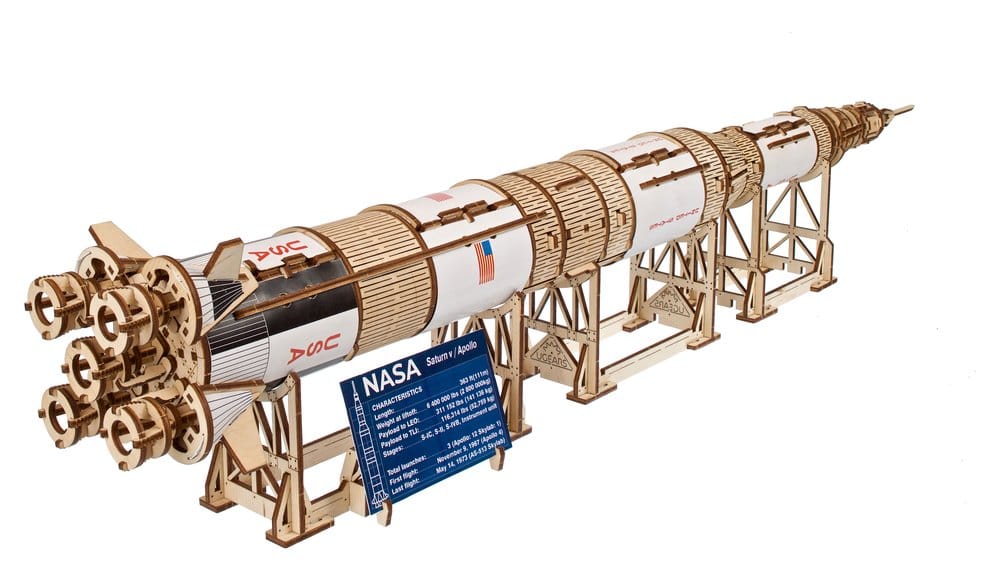 NASA Saturn V Holzmodellbausatz