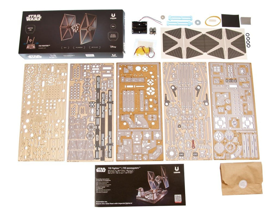 Star Wars houten bouwpakket TIE Fighter