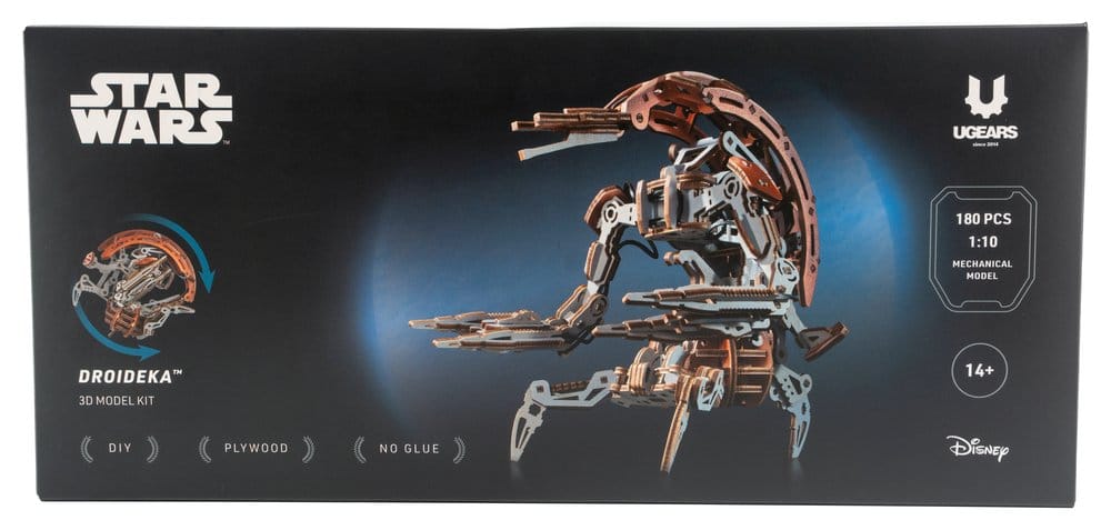 Kit de maqueta de madera Star Wars Droideka