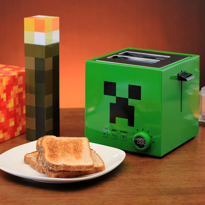 Minecraft Creeper broodrooster in kubusdesign