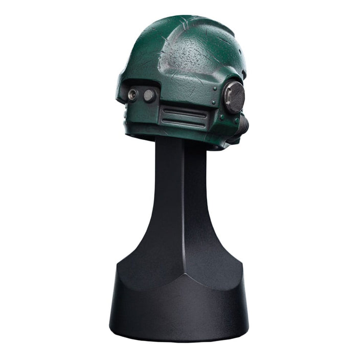 Réplica del casco de los Dark Angels de Warhammer 40.000