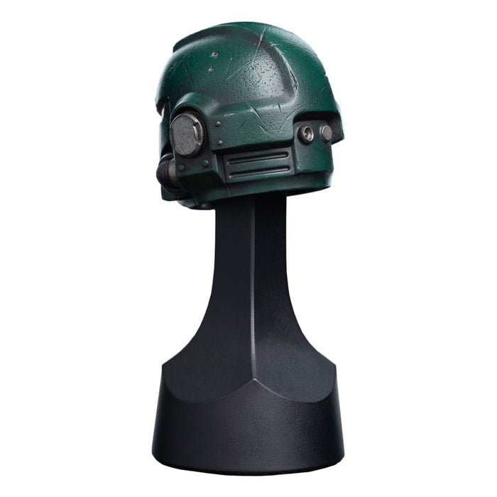 Réplica del casco de los Dark Angels de Warhammer 40.000