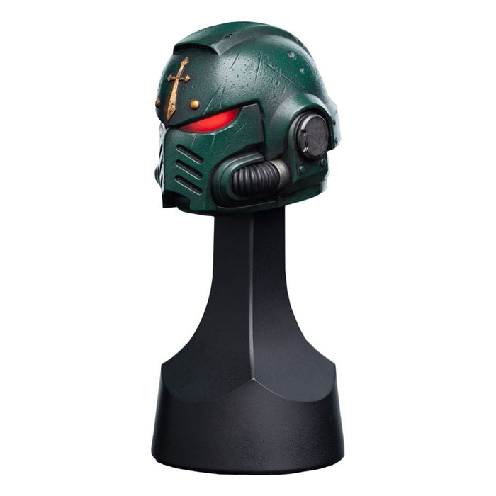 Réplica del casco de los Dark Angels de Warhammer 40.000