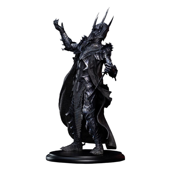 Herr der Ringe Statue: Sauron beim Schmieden des Rings