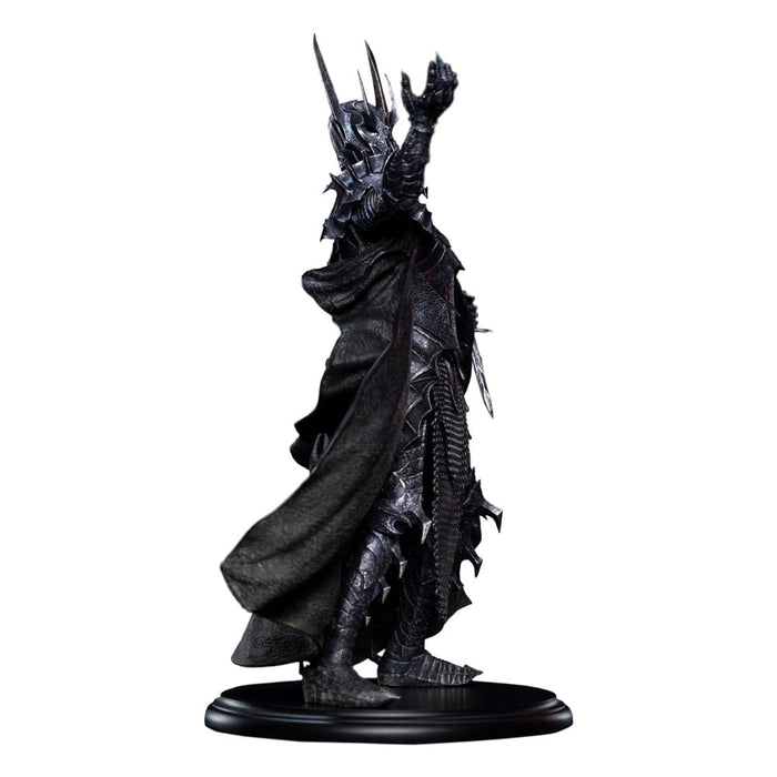 Herr der Ringe Statue: Sauron beim Schmieden des Rings